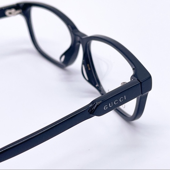 NEW EYEGLASSES GUCCI GG0493OA 001 BLACK EYEWEAR GUCCI - Picture 7 of 12
